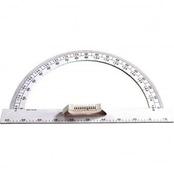 Winkelmesser 180°, RE-Wood®, 50 cm, magnetisch 